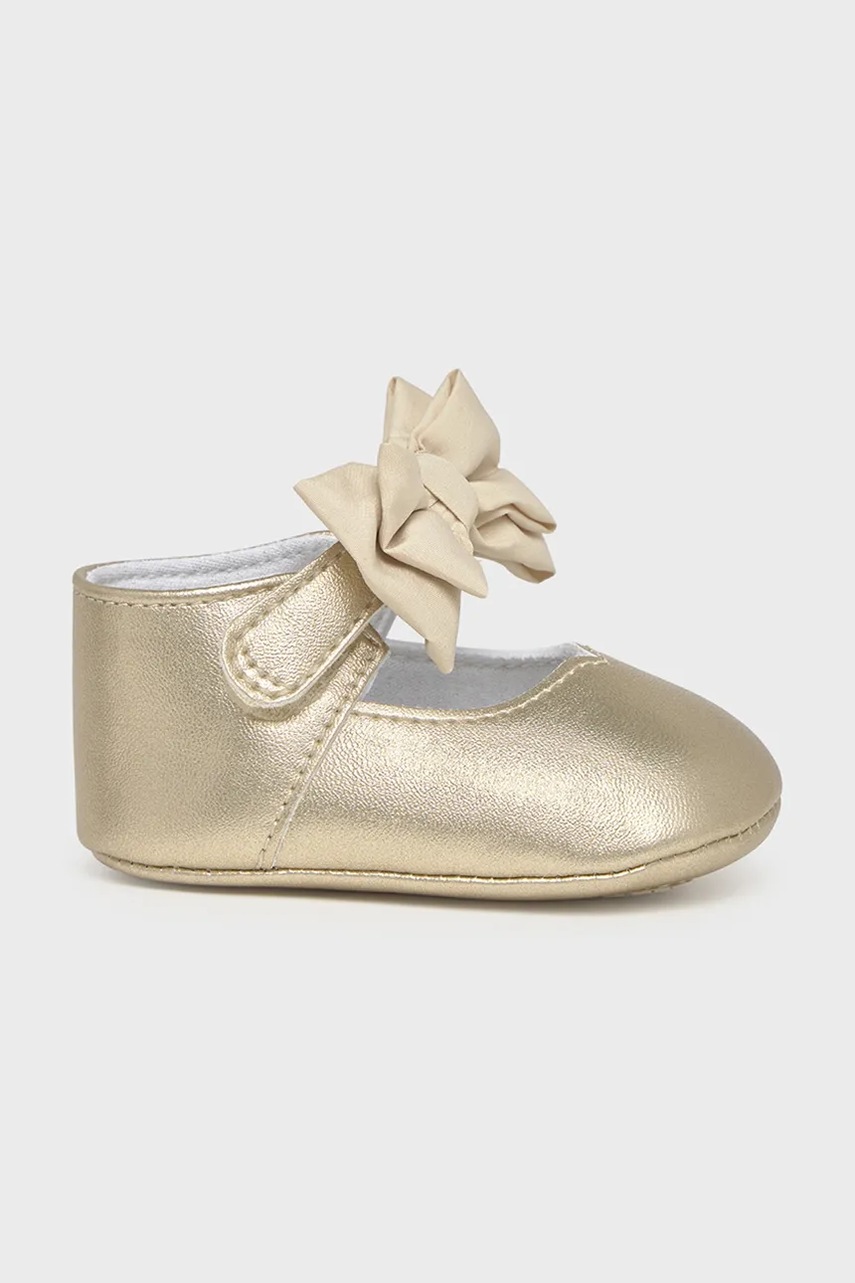 Обувь для новорождённых Mayoral Newborn цвет бежевый 9961