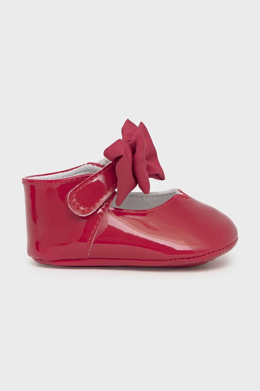 Обувь для новорождённых Mayoral Newborn цвет красный 9961
