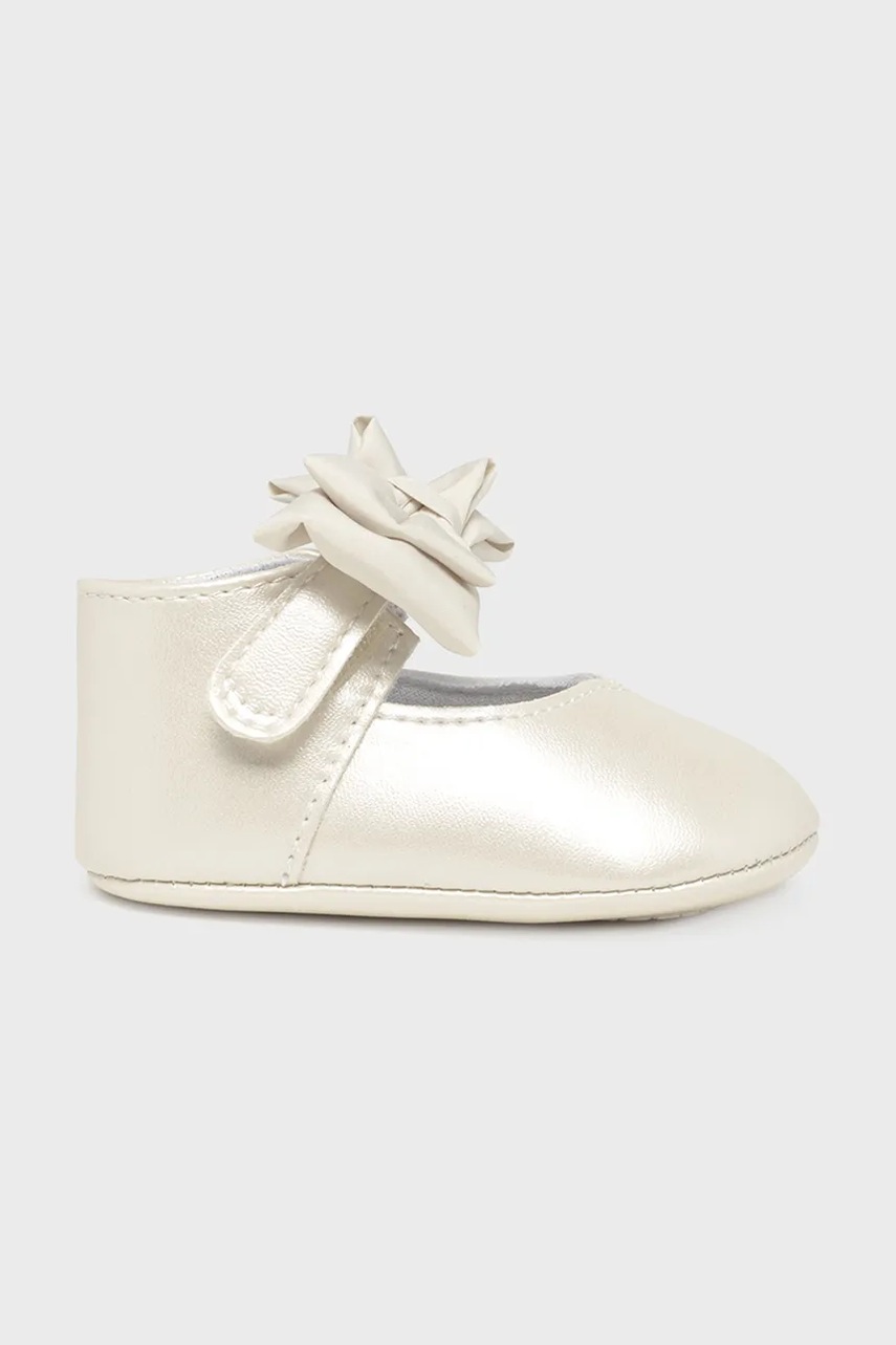 Обувь для новорождённых Mayoral Newborn цвет бежевый 9961