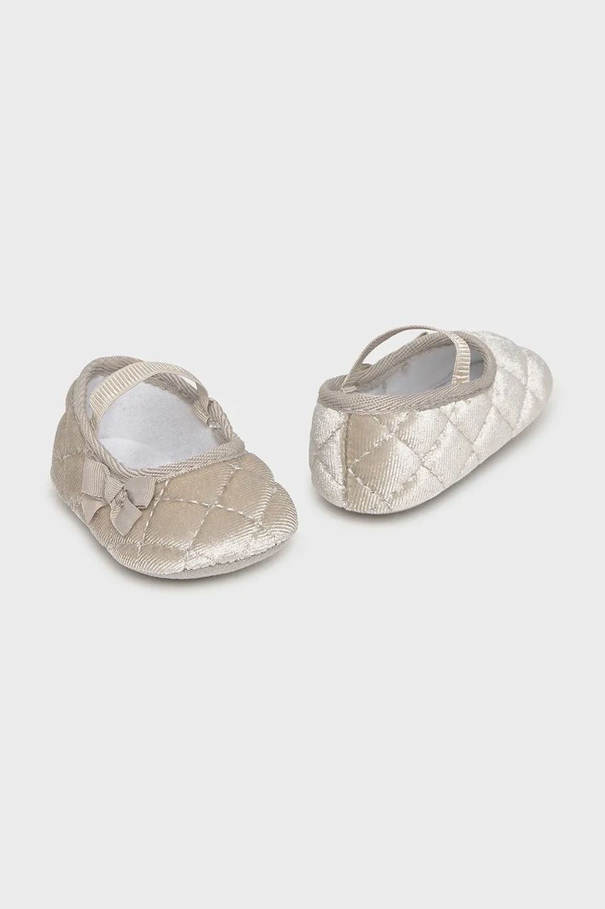 Levně Dětské boty Mayoral Newborn béžová barva, 9964