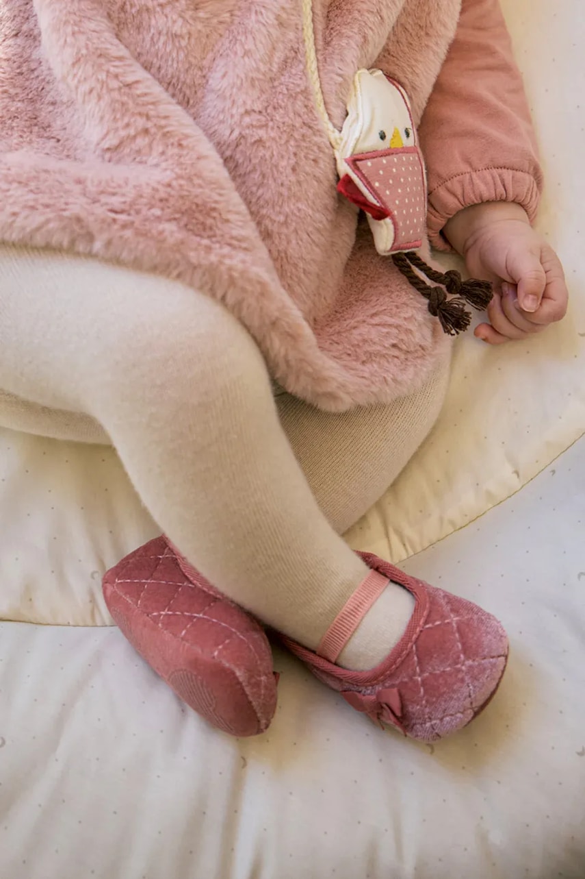 Mayoral Newborn pantofi pentru bebeluși culoarea roz, 9964