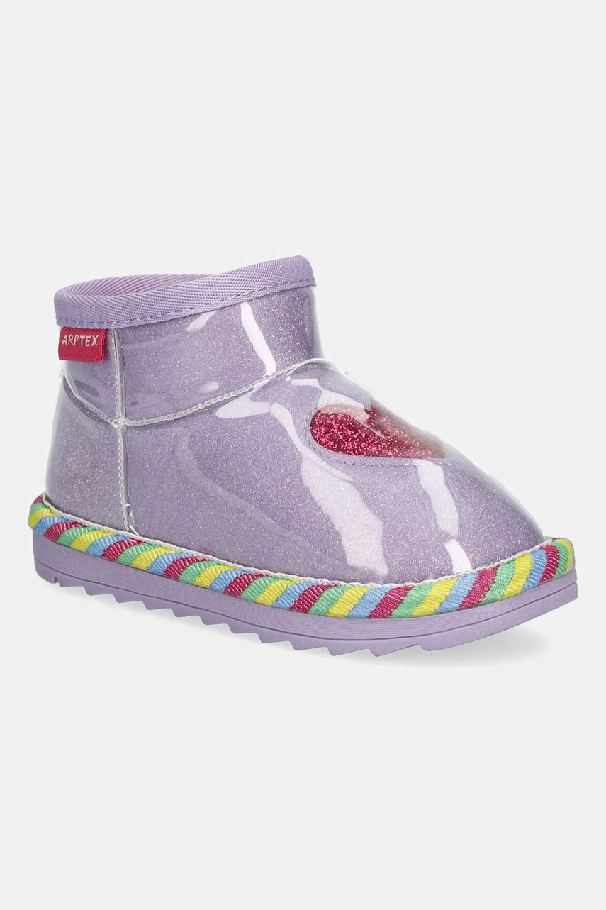 Levně Dětské sněhule Agatha Ruiz de la Prada fialová barva, 251987