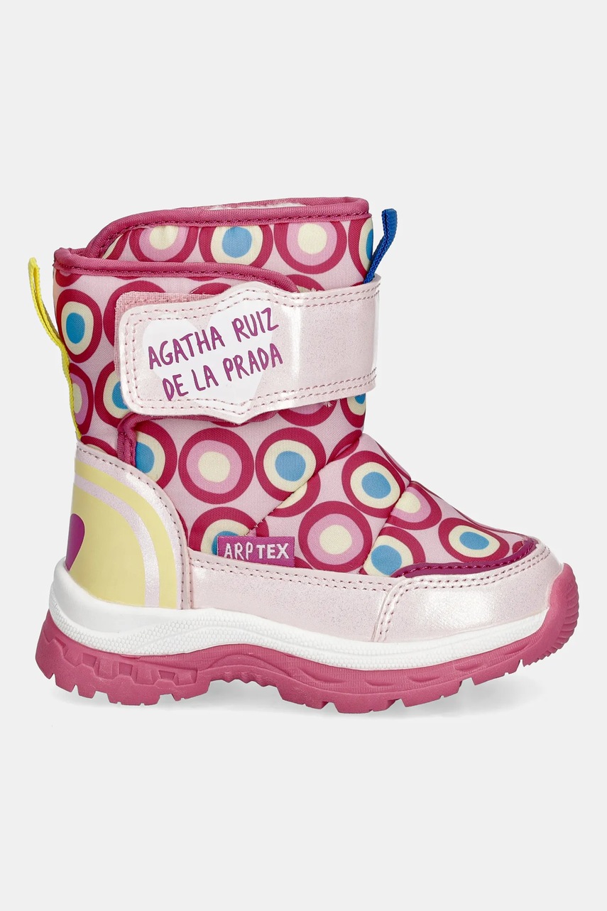 Дитячі зимові черевики Agatha Ruiz de la Prada колір рожевий 251990 в Чернівцях