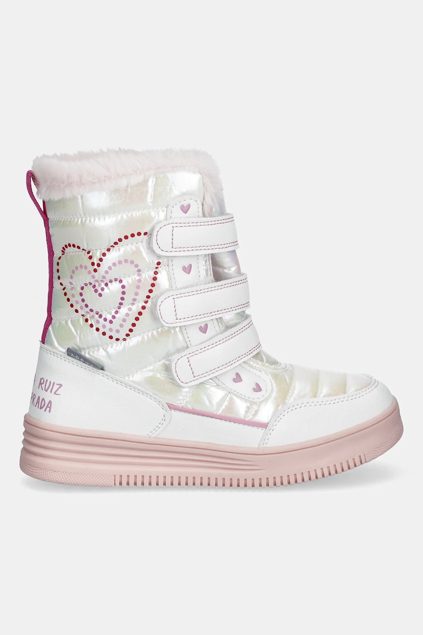 Детские сапоги Agatha Ruiz de la Prada цвет белый 251991 Детские сапоги Agatha Ruiz de la Prada цвет белый 251991