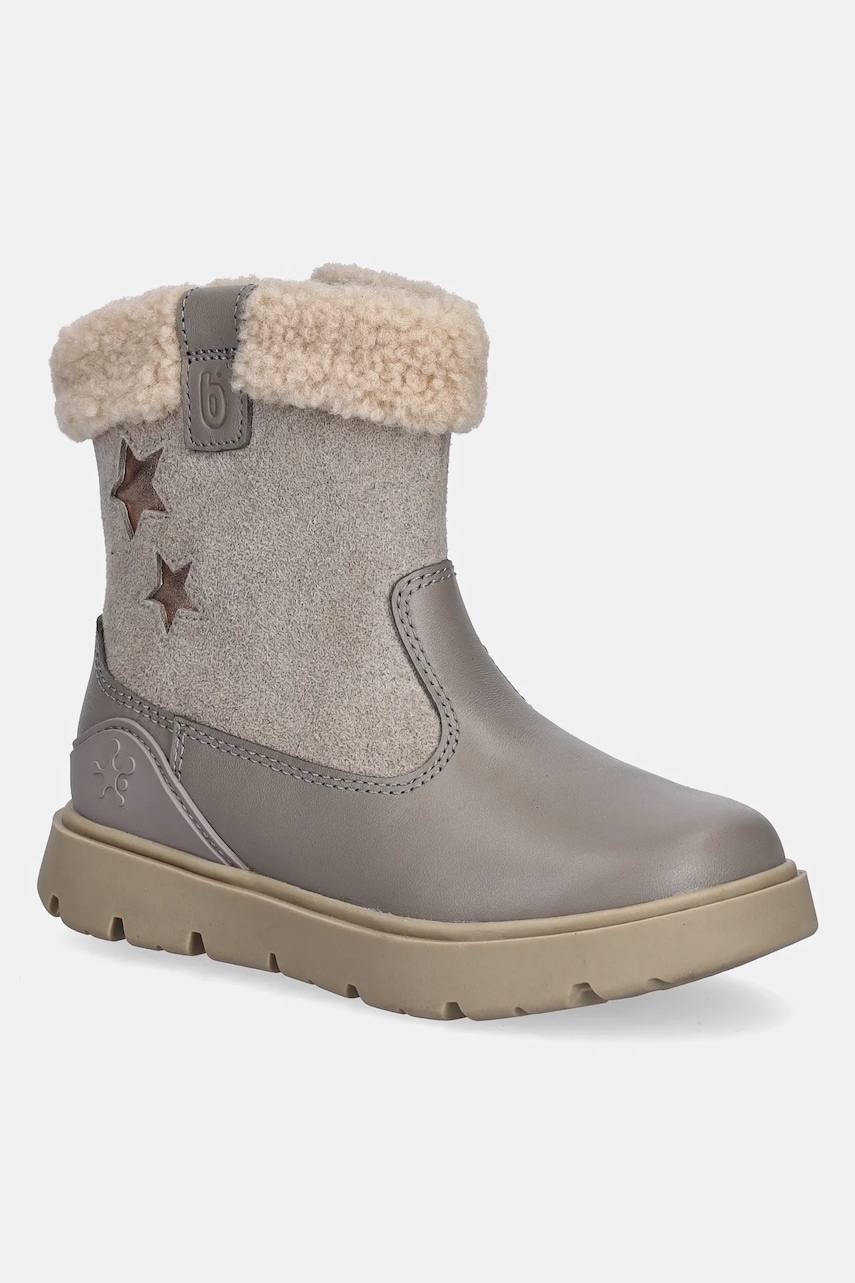 Biomecanics cizme de iarnă pentru copii culoarea gri, 251221