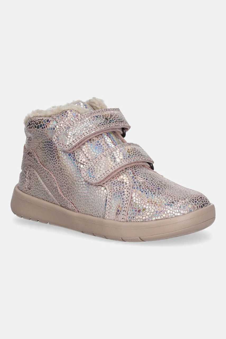 Biomecanics cizme de iarnă pentru copii culoarea roz, 251231