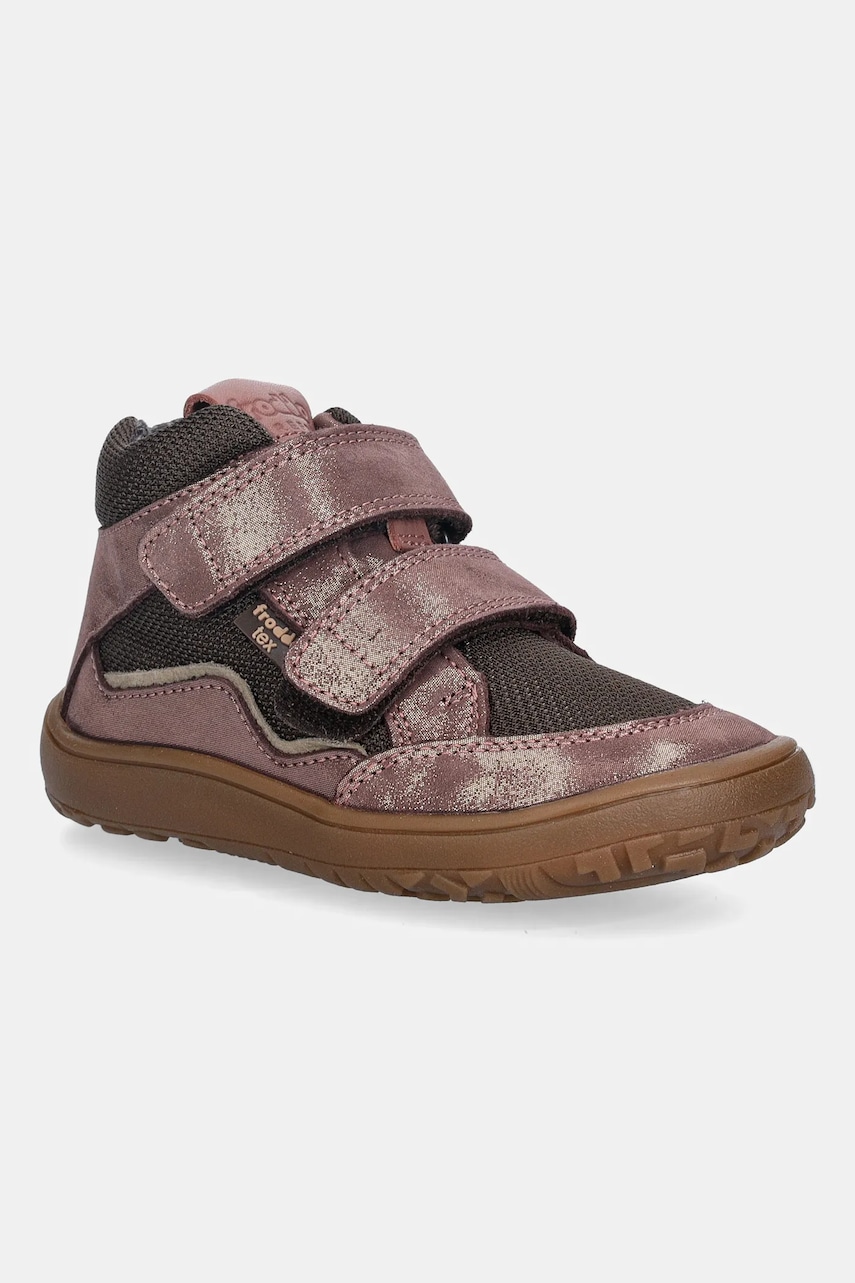 Froddo pantofi copii BAREFOOT TEX AUTUMN culoarea roz, G3110266