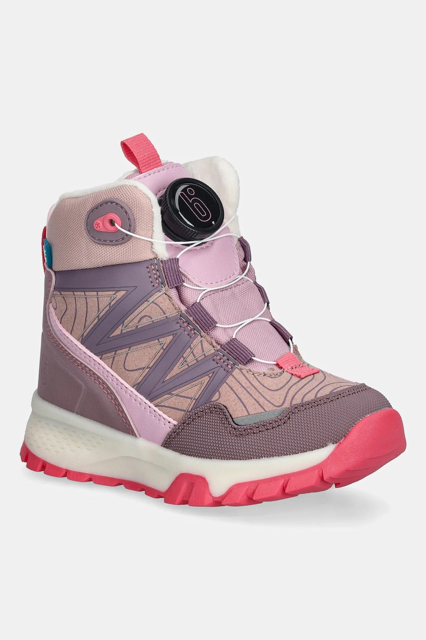 Biomecanics cizme de iarnă pentru copii culoarea roz, 251256