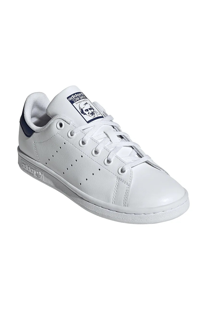 Детские кроссовки adidas Originals STAN SMITH цвет белый JP9717 Детские кроссовки adidas Originals STAN SMITH цвет белый JP9717