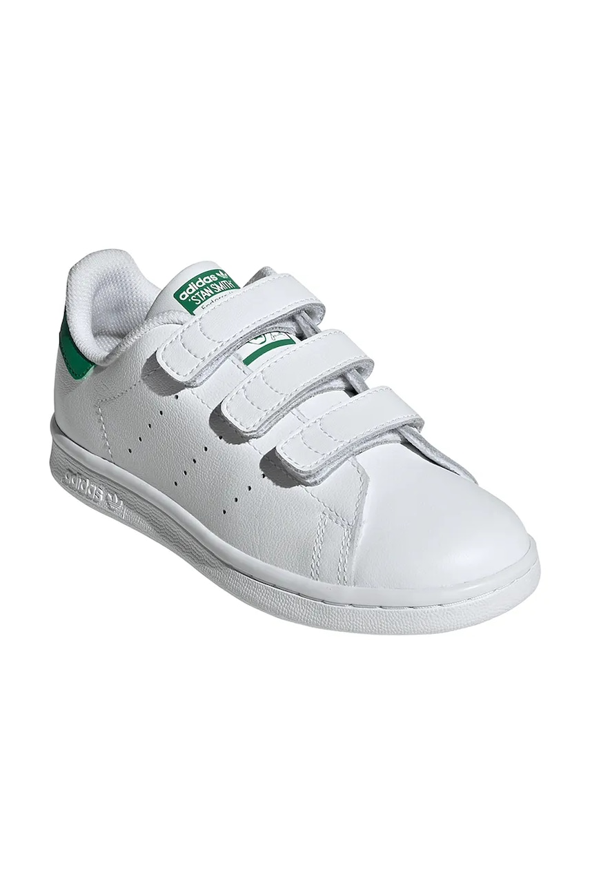 Детские кроссовки adidas Originals STAN SMITH цвет белый JP9718 Детские кроссовки adidas Originals STAN SMITH цвет белый JP9718