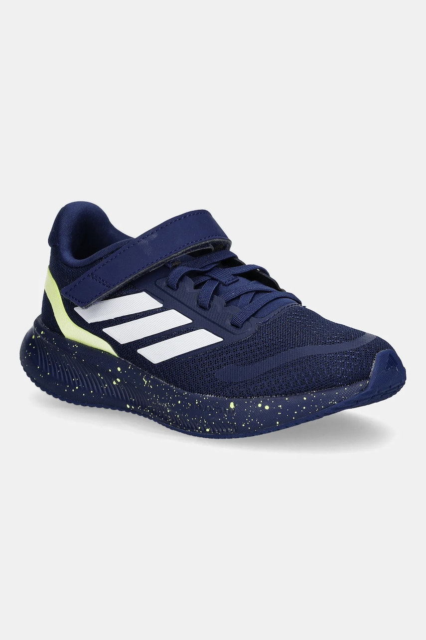 Levně Dětské boty adidas RUNFALCON 5 tmavomodrá barva, IH4660
