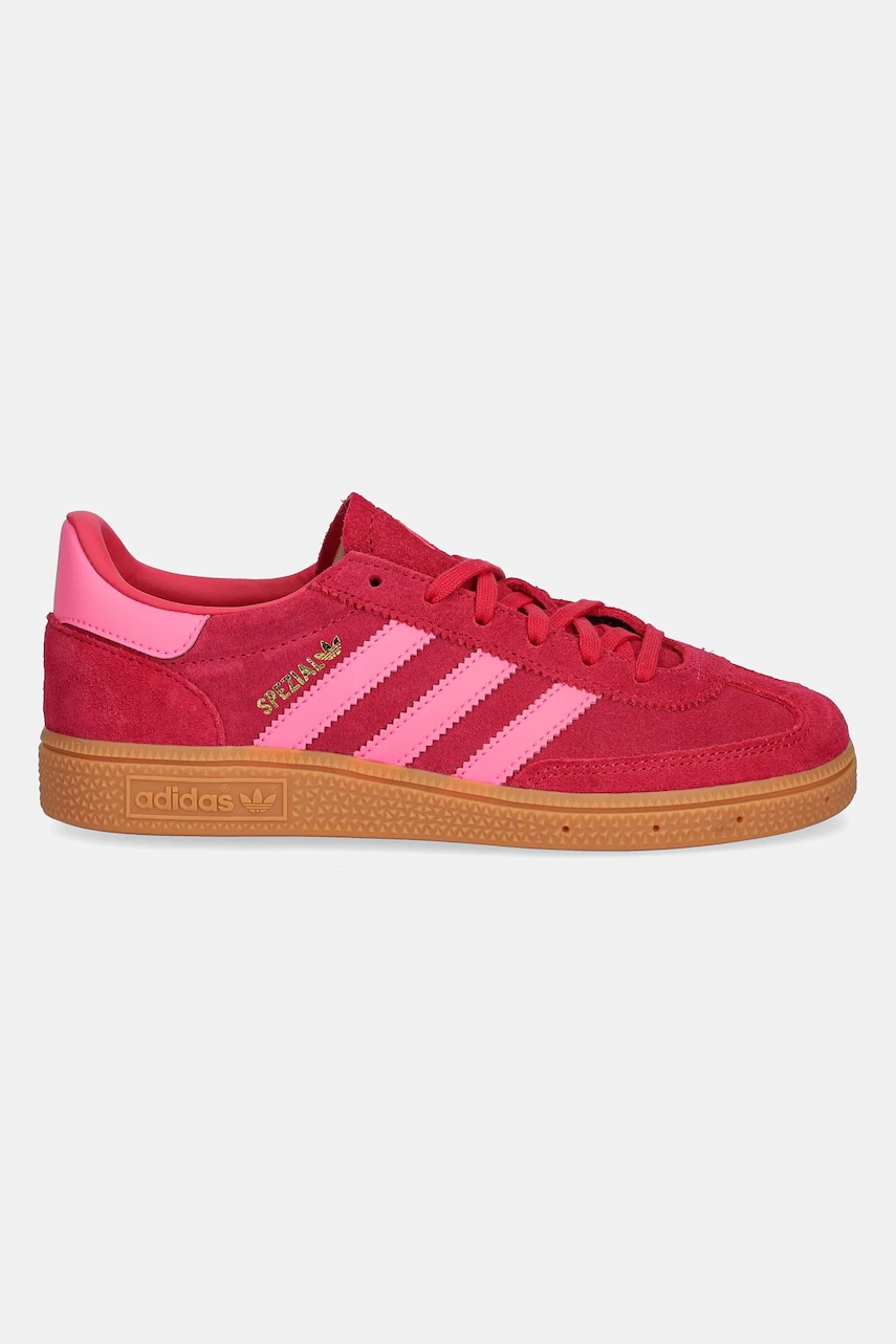 Кроссовки adidas Originals HANDBALL SPEZIAL цвет розовый JP8004 Кроссовки adidas Originals HANDBALL SPEZIAL цвет розовый JP8004