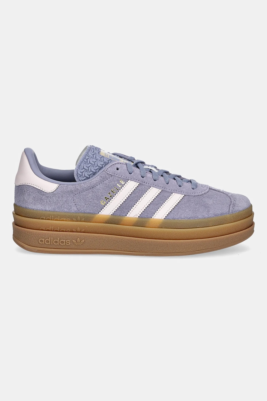 Детские кроссовки adidas Originals GAZELLE BOLD цвет фиолетовый JQ1297 Детские кроссовки adidas Originals GAZELLE BOLD цвет фиолетовый JQ1297
