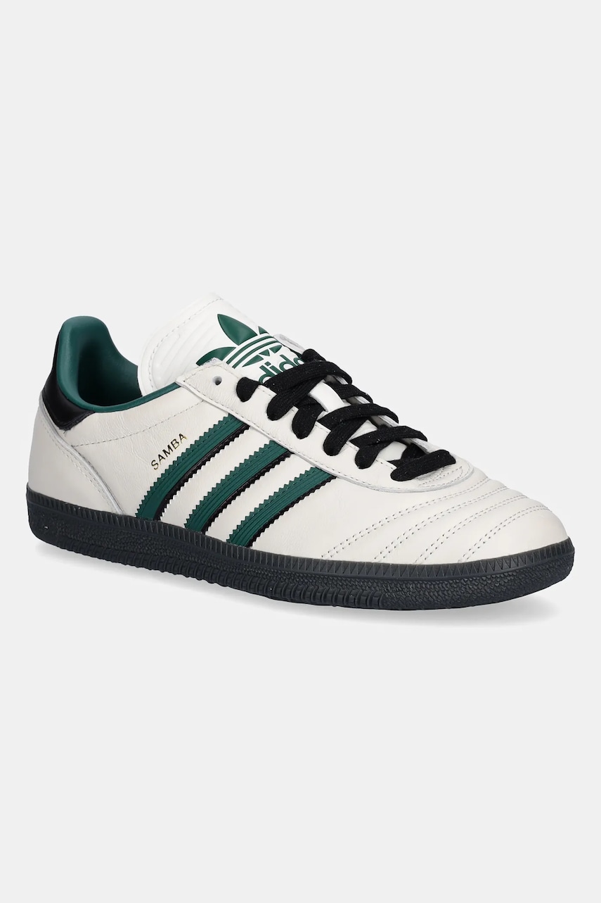 adidas Originals sneakers din piele SAMBA culoarea bej, JQ1323