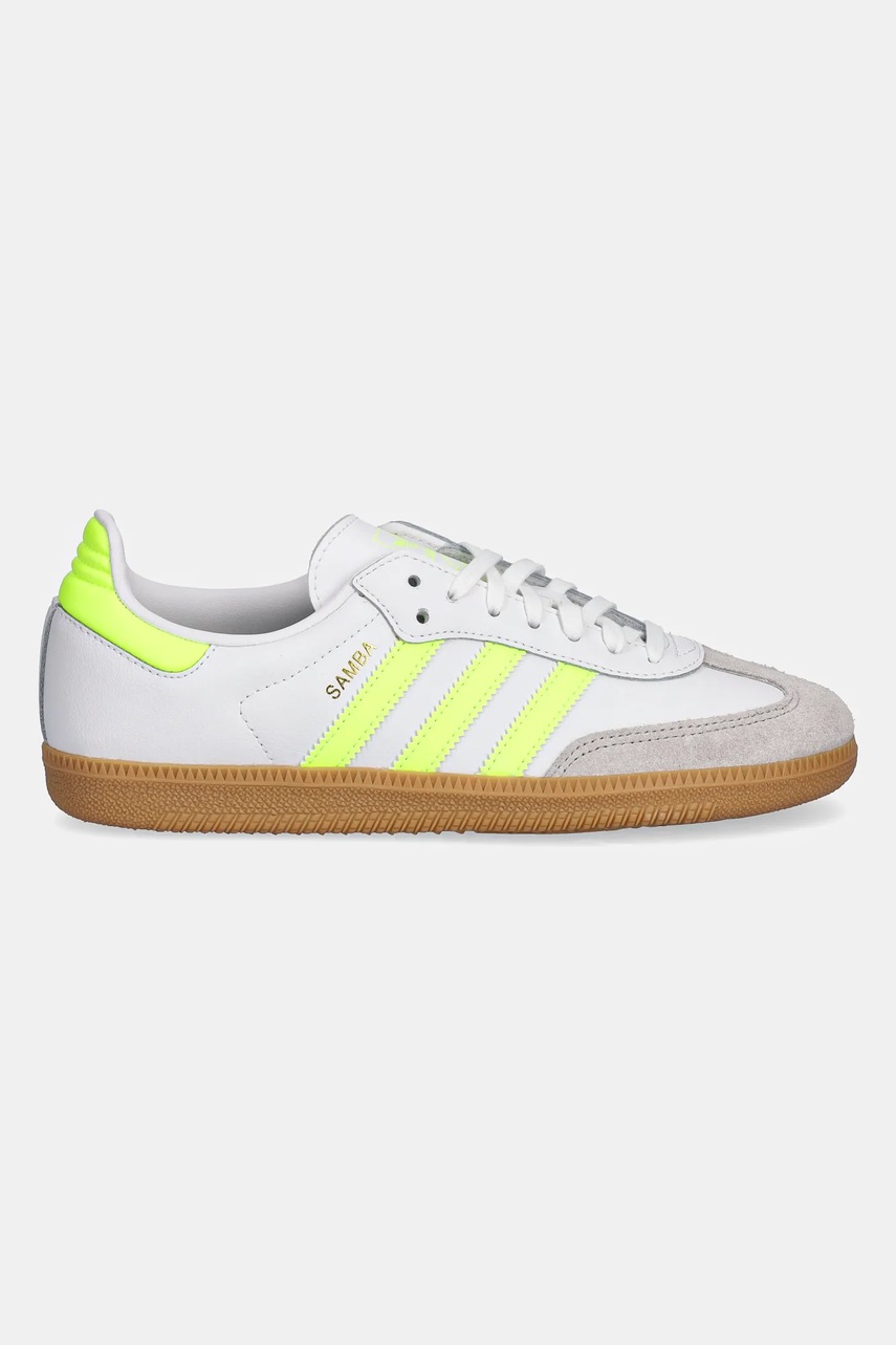 Детские кроссовки adidas Originals SAMBA OG цвет белый JQ2830 Детские кроссовки adidas Originals SAMBA OG цвет белый JQ2830