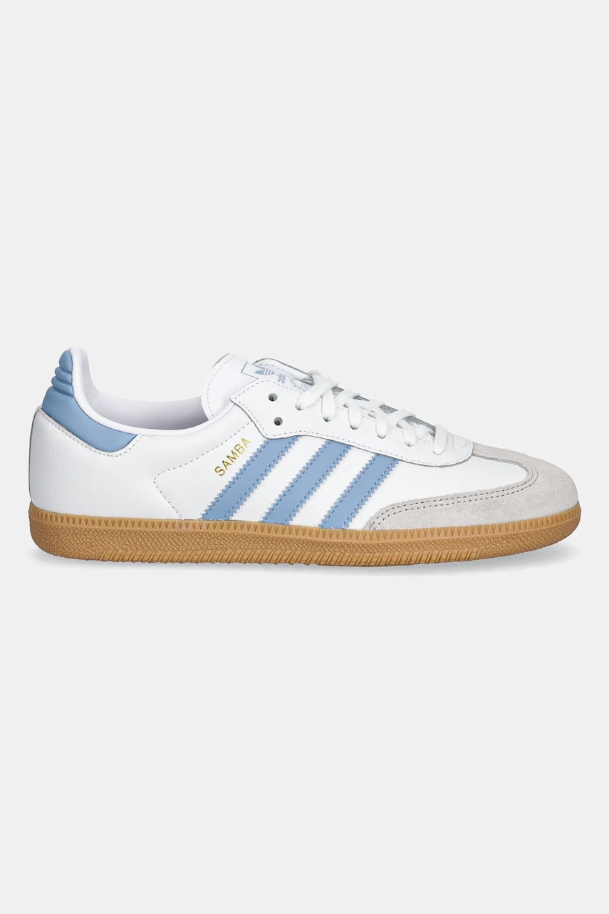 Детские кроссовки adidas Originals SAMBA OG цвет белый JQ2832 Детские кроссовки adidas Originals SAMBA OG цвет белый JQ2832