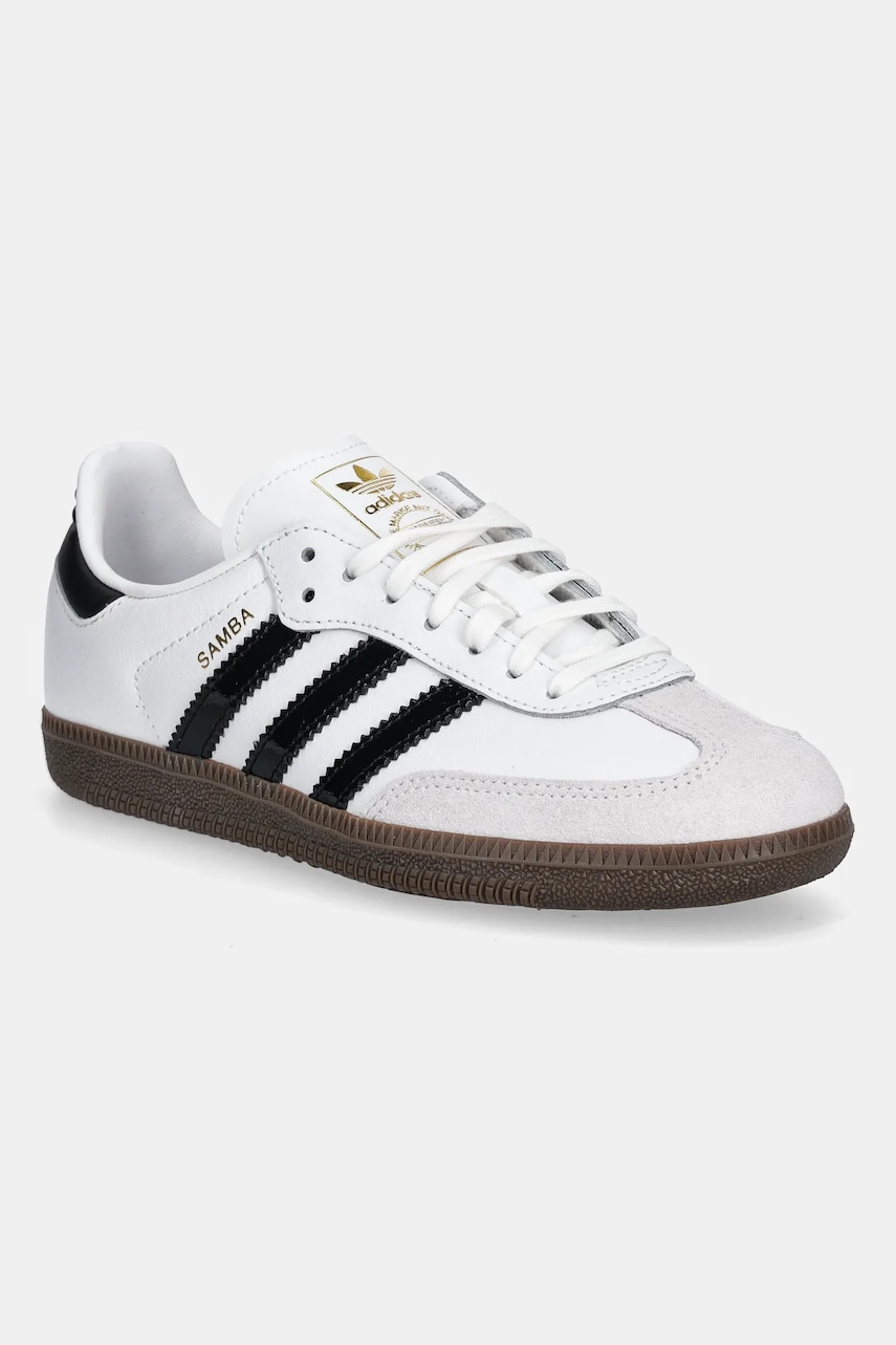 Levně Dětské tenisky adidas Originals SAMBA OG bílá barva, JQ2846