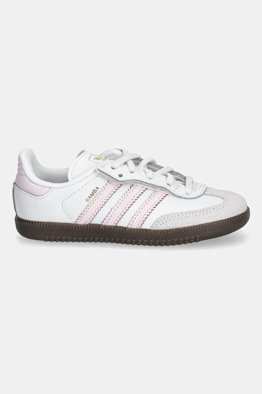 Детские кроссовки adidas Originals SAMBA OG цвет белый JQ2847 Детские кроссовки adidas Originals SAMBA OG цвет белый JQ2847
