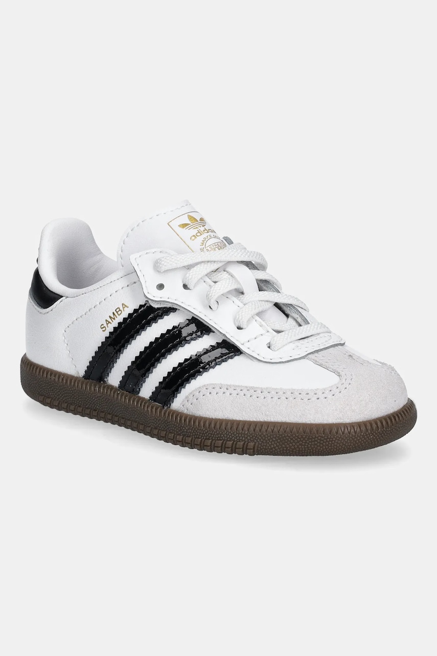 adidas Originals sneakers pentru copii SAMBA OG culoarea alb, JQ2848