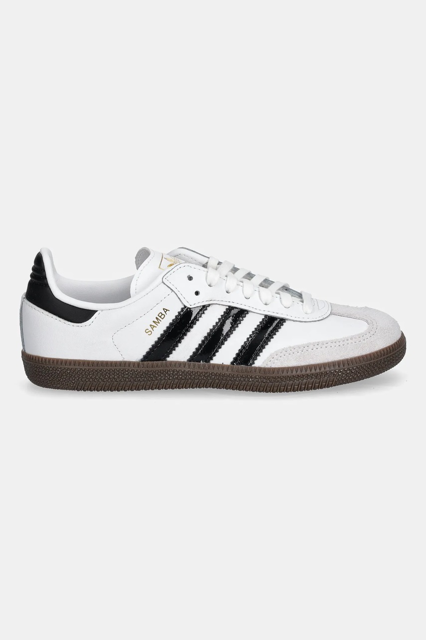 Детские кроссовки adidas Originals SAMBA OG цвет белый JQ2850 Детские кроссовки adidas Originals SAMBA OG цвет белый JQ2850