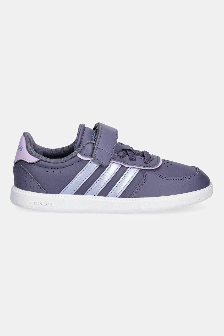 Детские кроссовки adidas BREAKNET SLEEK цвет фиолетовый JQ3058 Детские кроссовки adidas BREAKNET SLEEK цвет фиолетовый JQ3058
