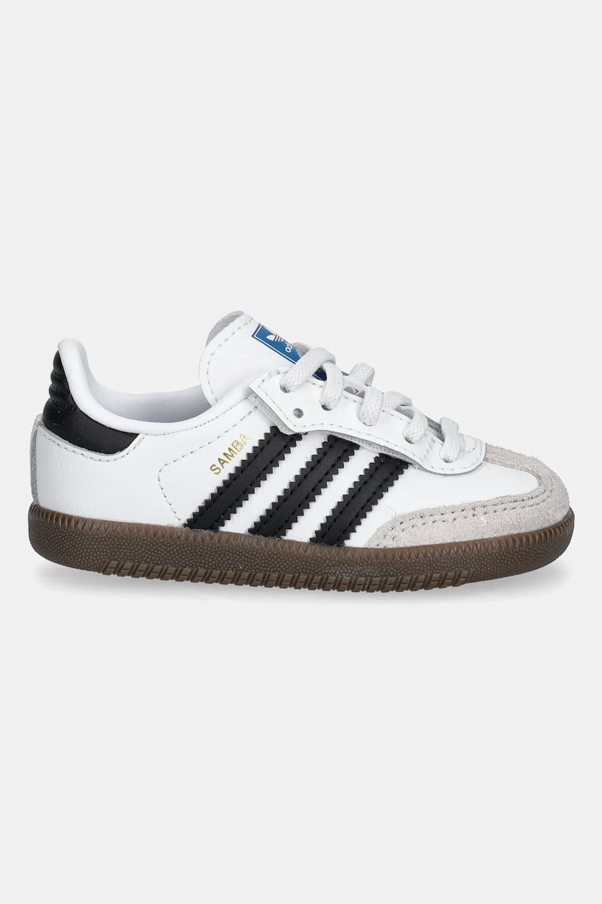 Детские кроссовки adidas Originals SAMBA OG цвет белый JQ3191 Детские кроссовки adidas Originals SAMBA OG цвет белый JQ3191