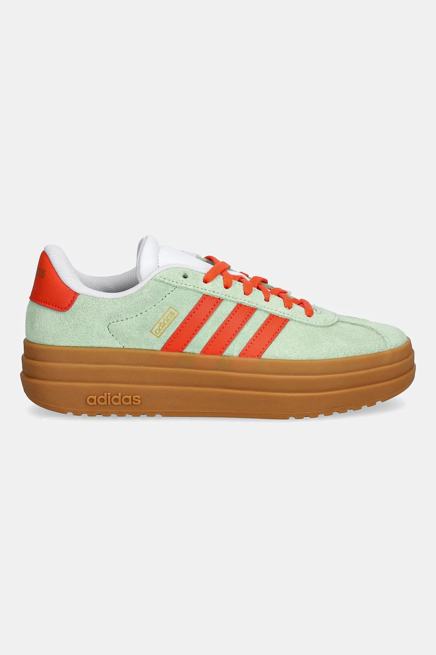 Детские кроссовки adidas VL COURT BOLD цвет зелёный JQ4557 Детские кроссовки adidas VL COURT BOLD цвет зелёный JQ4557
