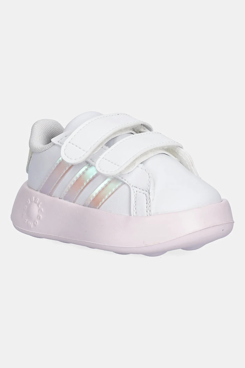 adidas sneakers pentru copii GRAND COURT 2.0 culoarea alb, JQ5657