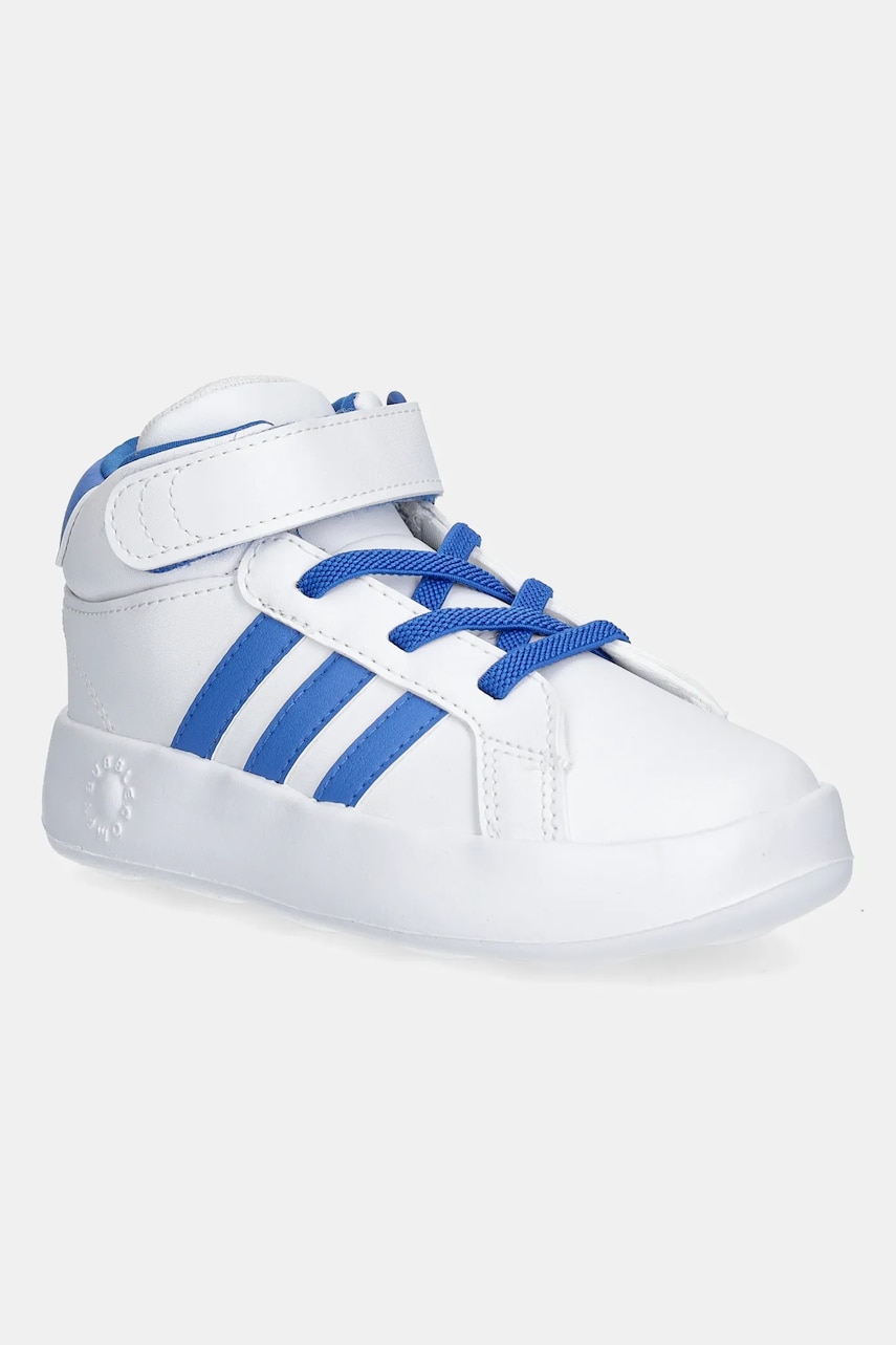 adidas Adidasi pentru copii GRAND COURT MID culoarea alb, JQ5678