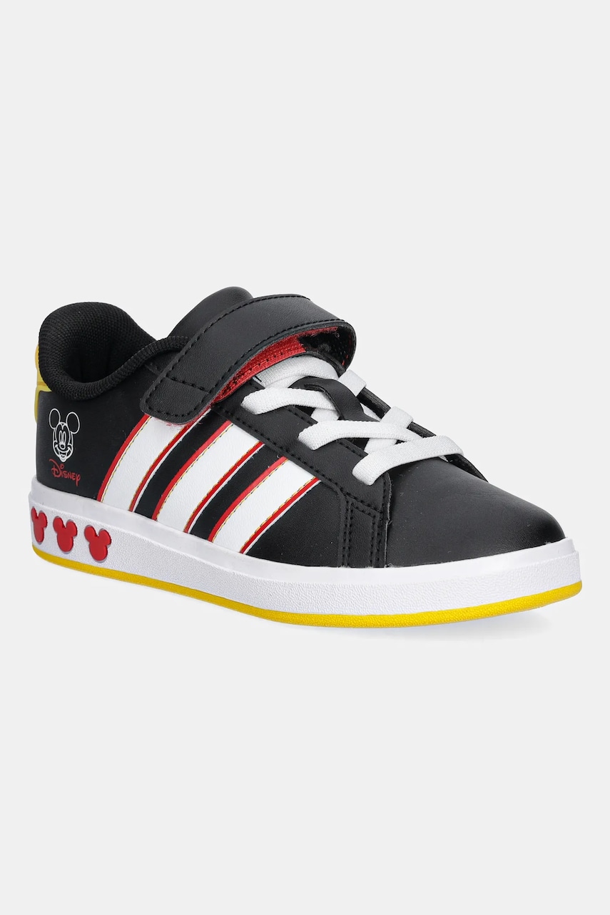 adidas Adidasi pentru copii GRAND COURT MICKEY culoarea negru, JQ7829