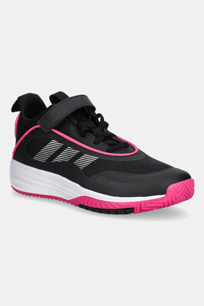 Levně Dětské tenisky adidas Originals OWNTHEGAME 3.0 černá barva, JQ7941