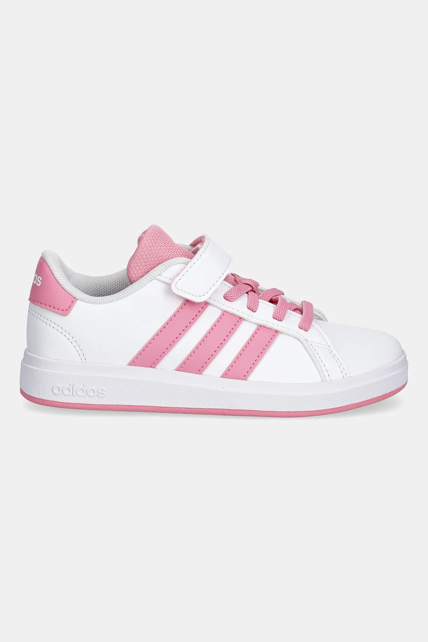 Детские кроссовки adidas GRAND COURT 2.0 цвет белый JQ8002 Детские кроссовки adidas GRAND COURT 2.0 цвет белый JQ8002