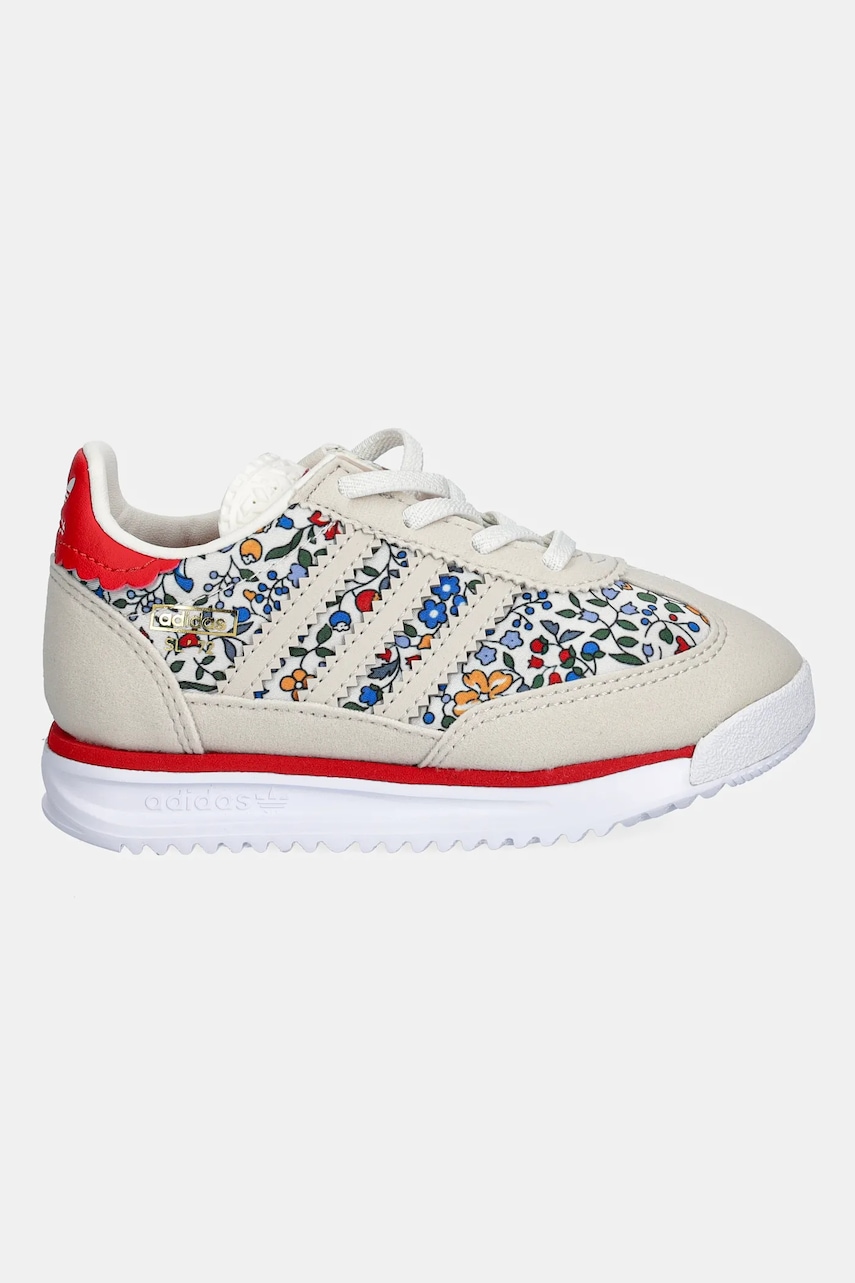 Детские кроссовки adidas Originals SL 72 RS цвет бежевый JQ8403 Детские кроссовки adidas Originals SL 72 RS цвет бежевый JQ8403