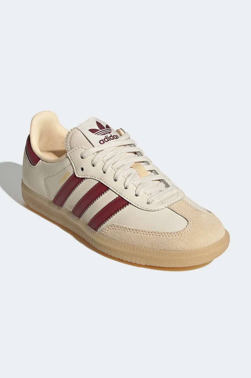 Детские кожаные кроссовки adidas Originals SAMBA OG