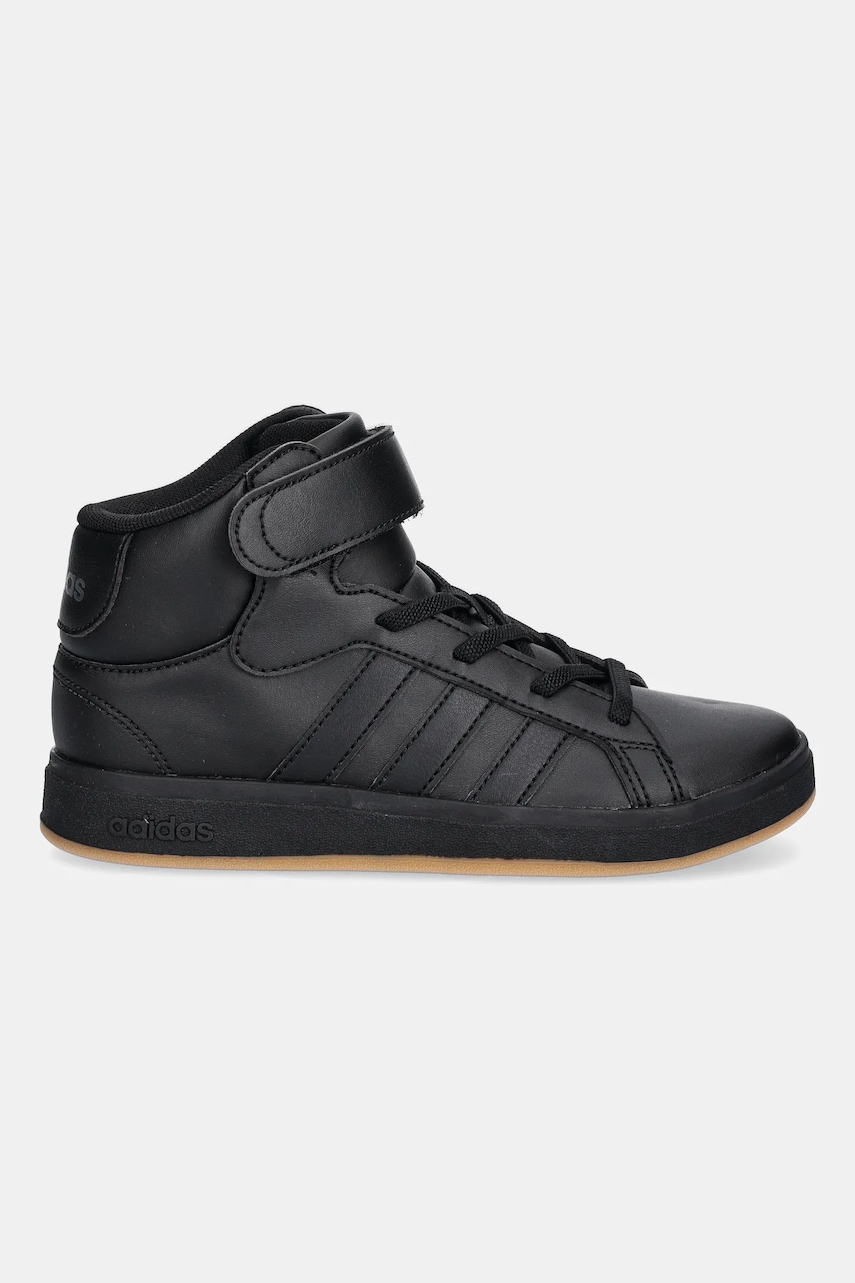 Детские кроссовки adidas GRAND COURT MID цвет чёрный JR0804 Детские кроссовки adidas GRAND COURT MID цвет чёрный JR0804