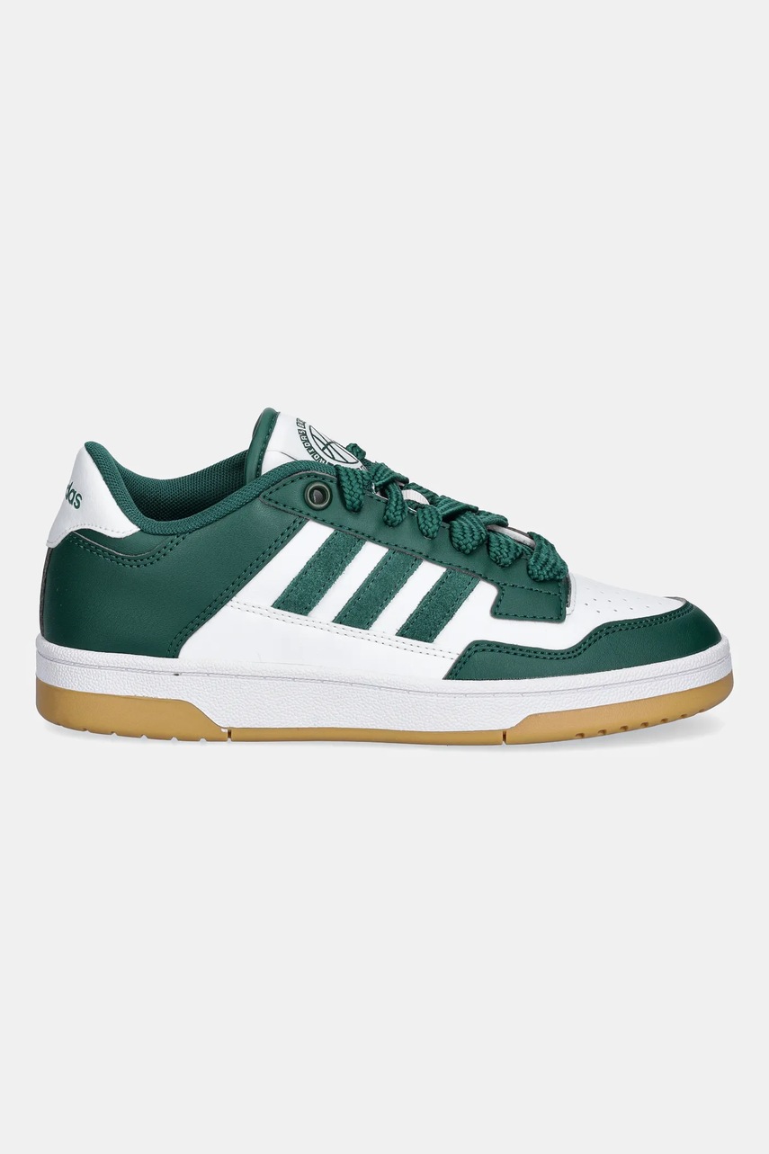 Детские кроссовки adidas Originals RAPID COURT LOW цвет зелёный JR1019 Детские кроссовки adidas Originals RAPID COURT LOW цвет зелёный JR1019