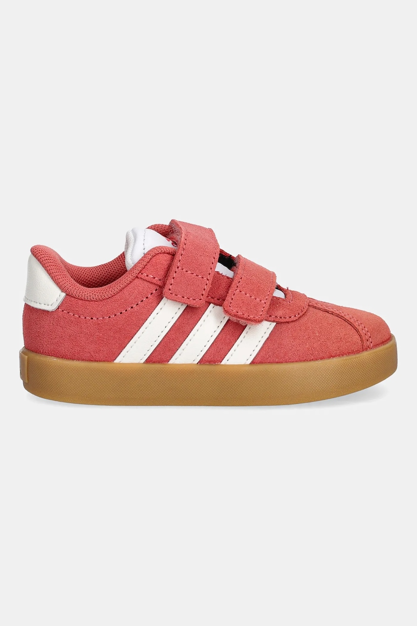 Детские кроссовки adidas VL COURT 3.0 цвет розовый JR2218 Детские кроссовки adidas VL COURT 3.0 цвет розовый JR2218