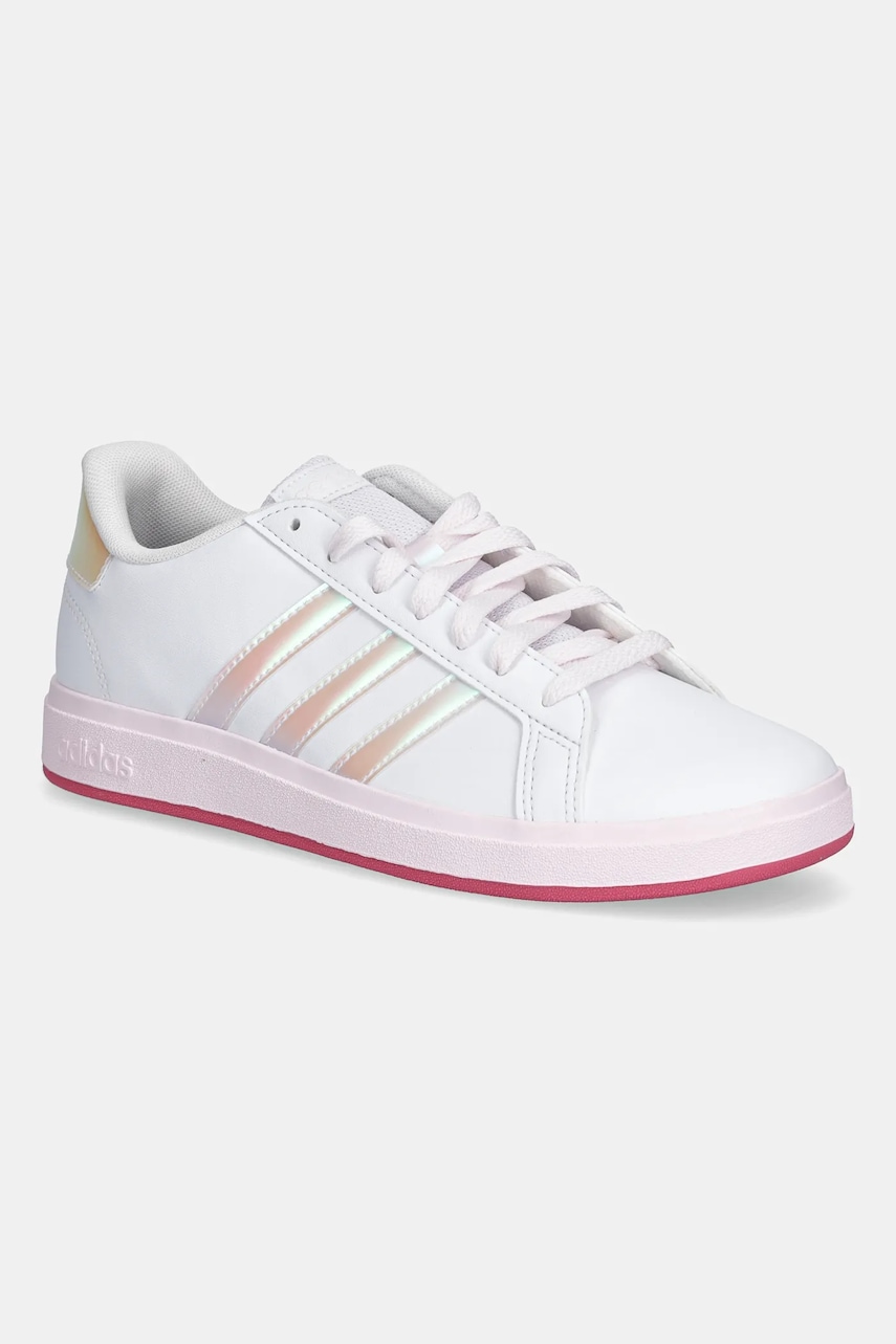 adidas sneakers pentru copii GRAND COURT 2.0 culoarea alb, JR6096