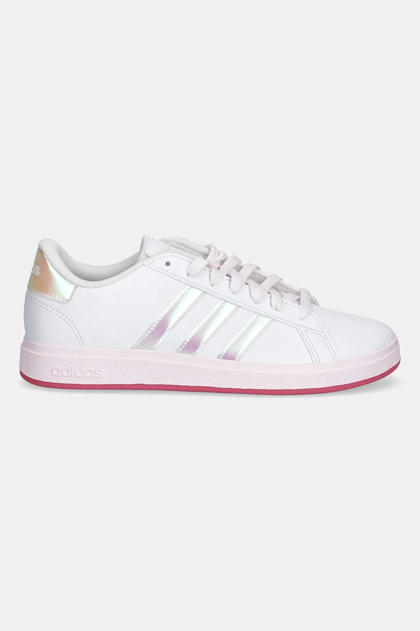 Детские кроссовки adidas GRAND COURT 2.0 цвет белый JR6096 Детские кроссовки adidas GRAND COURT 2.0 цвет белый JR6096