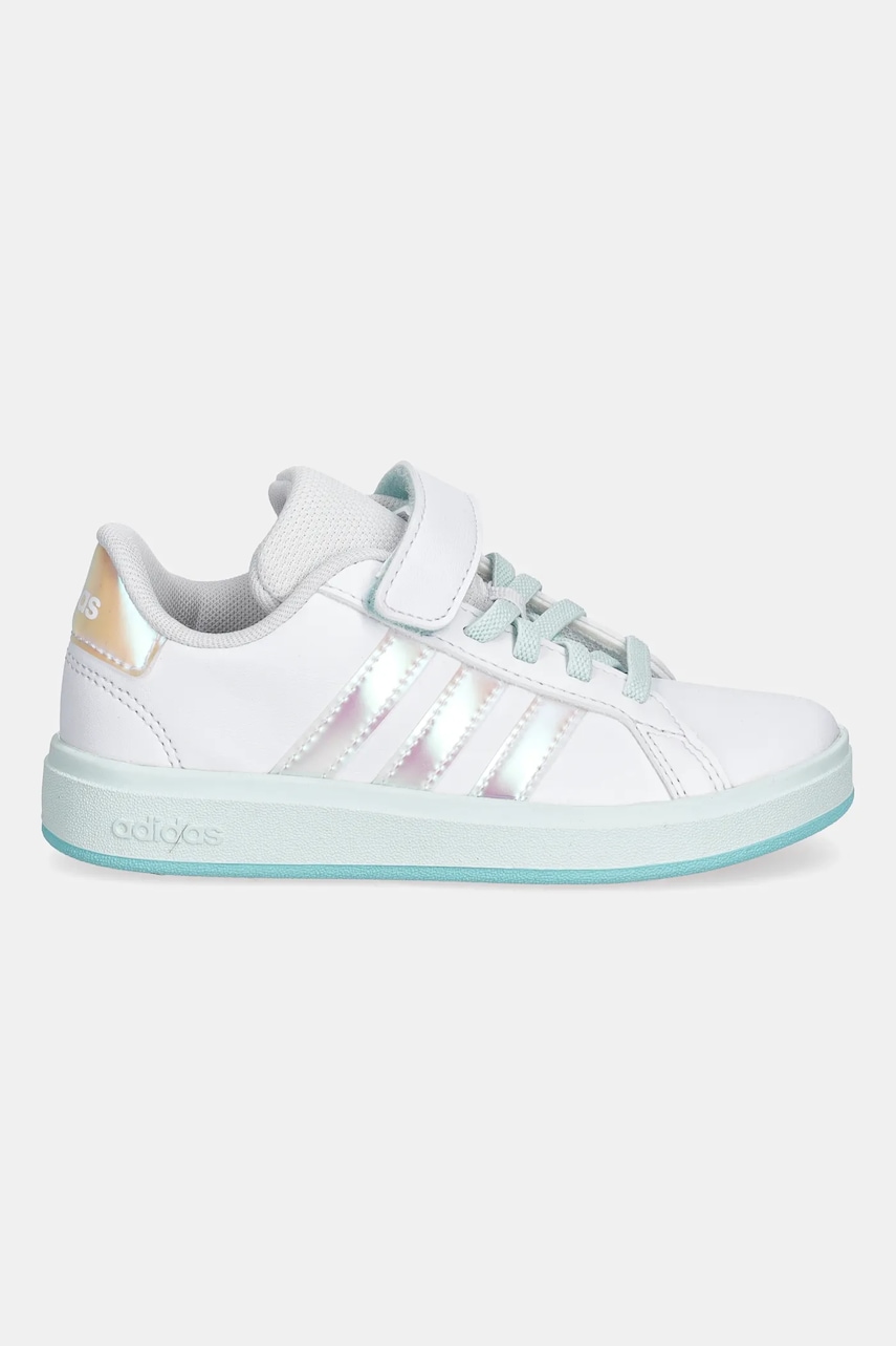 Детские кроссовки adidas GRAND COURT 2.0 цвет белый JR6119 Детские кроссовки adidas GRAND COURT 2.0 цвет белый JR6119