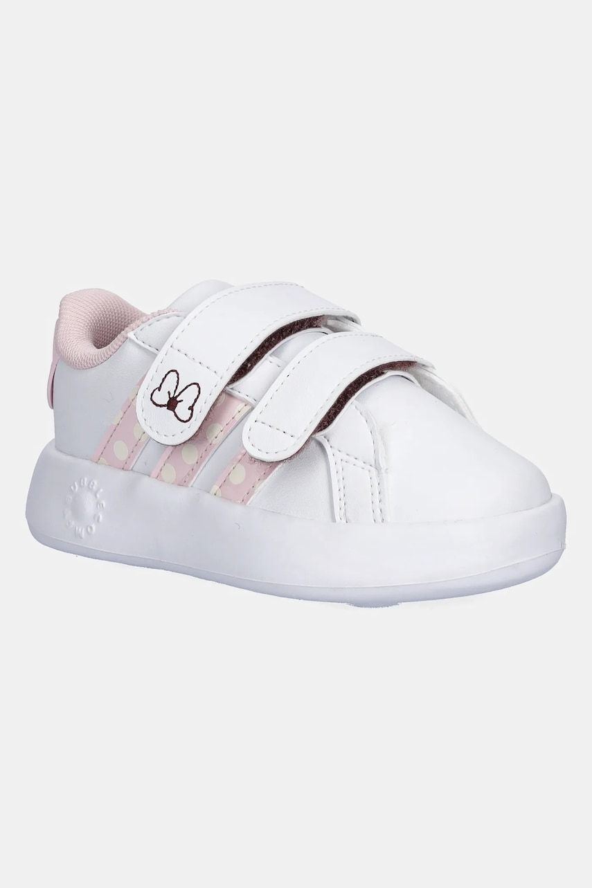 adidas Adidasi pentru copii GRAND COURT MINNIE culoarea alb, JR8130