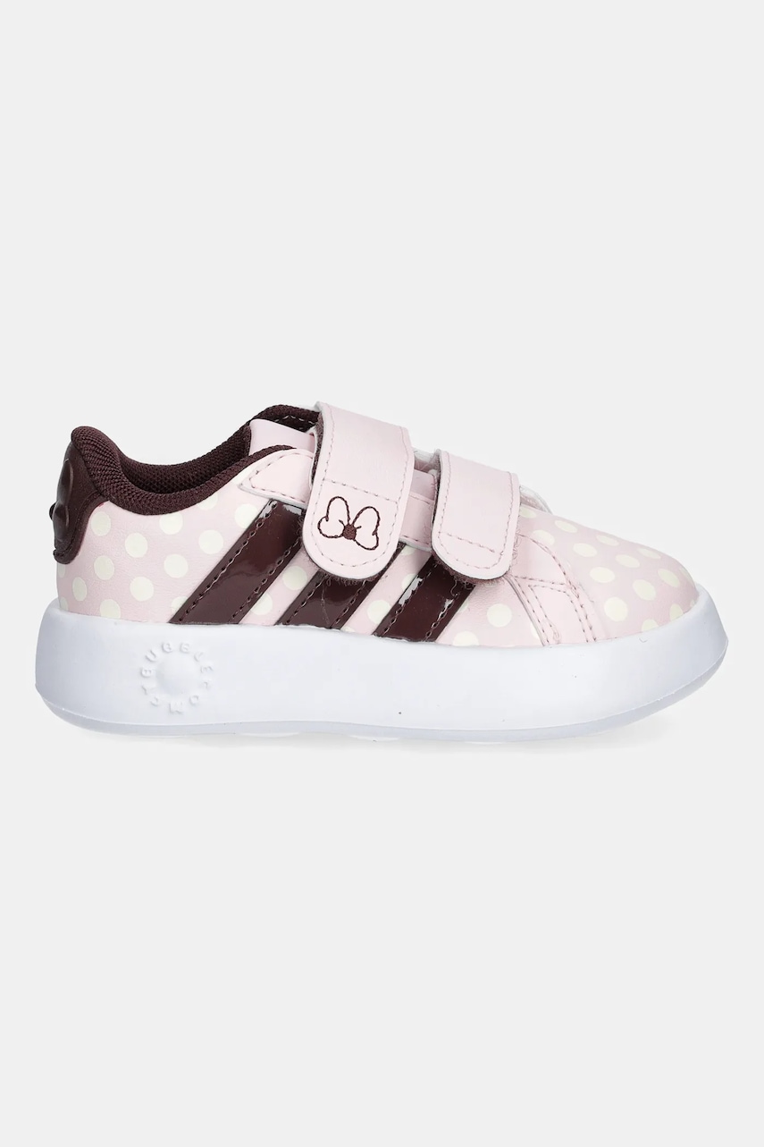 Детские кроссовки adidas GRAND COURT MINNIE цвет розовый JR8131 Детские кроссовки adidas GRAND COURT MINNIE цвет розовый JR8131