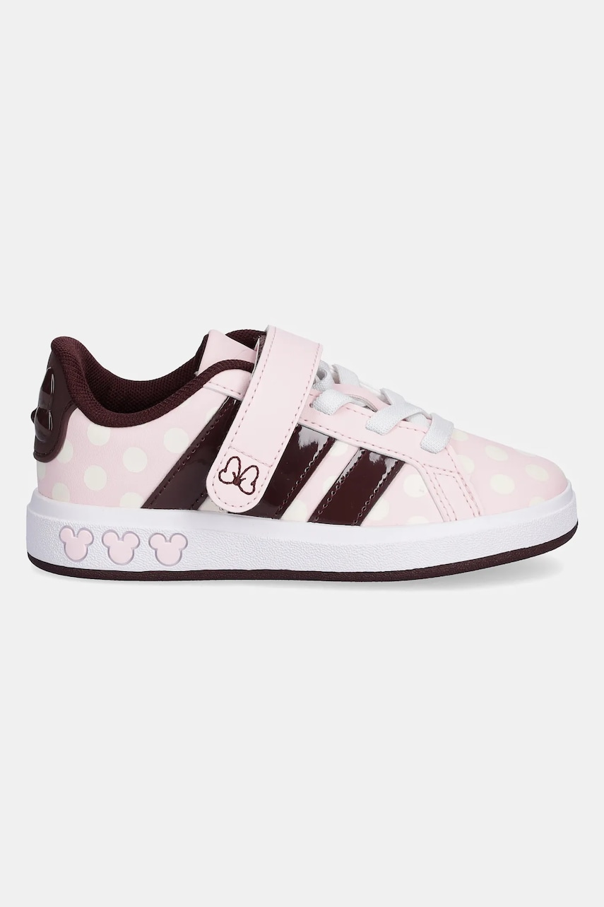 Детские кроссовки adidas GRAND COURT MINNIE цвет розовый JR8133 Детские кроссовки adidas GRAND COURT MINNIE цвет розовый JR8133