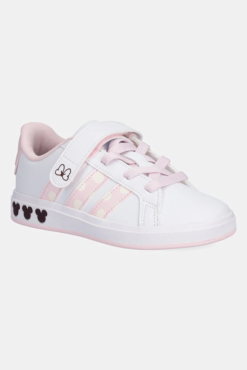 adidas Adidasi pentru copii GRAND COURT MINNIE culoarea alb, JR8134