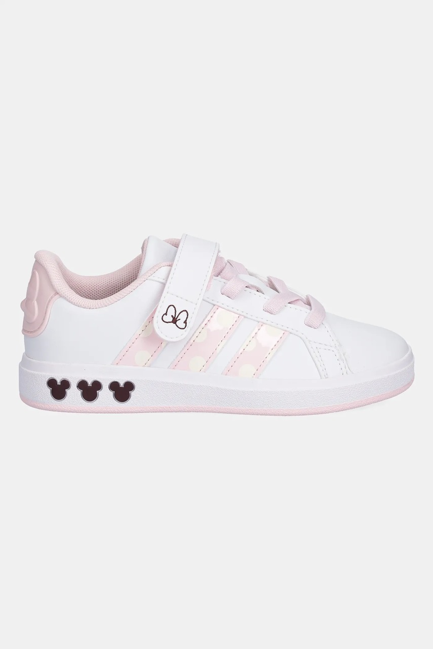 Детские кроссовки adidas GRAND COURT MINNIE цвет белый JR8134 Детские кроссовки adidas GRAND COURT MINNIE цвет белый JR8134
