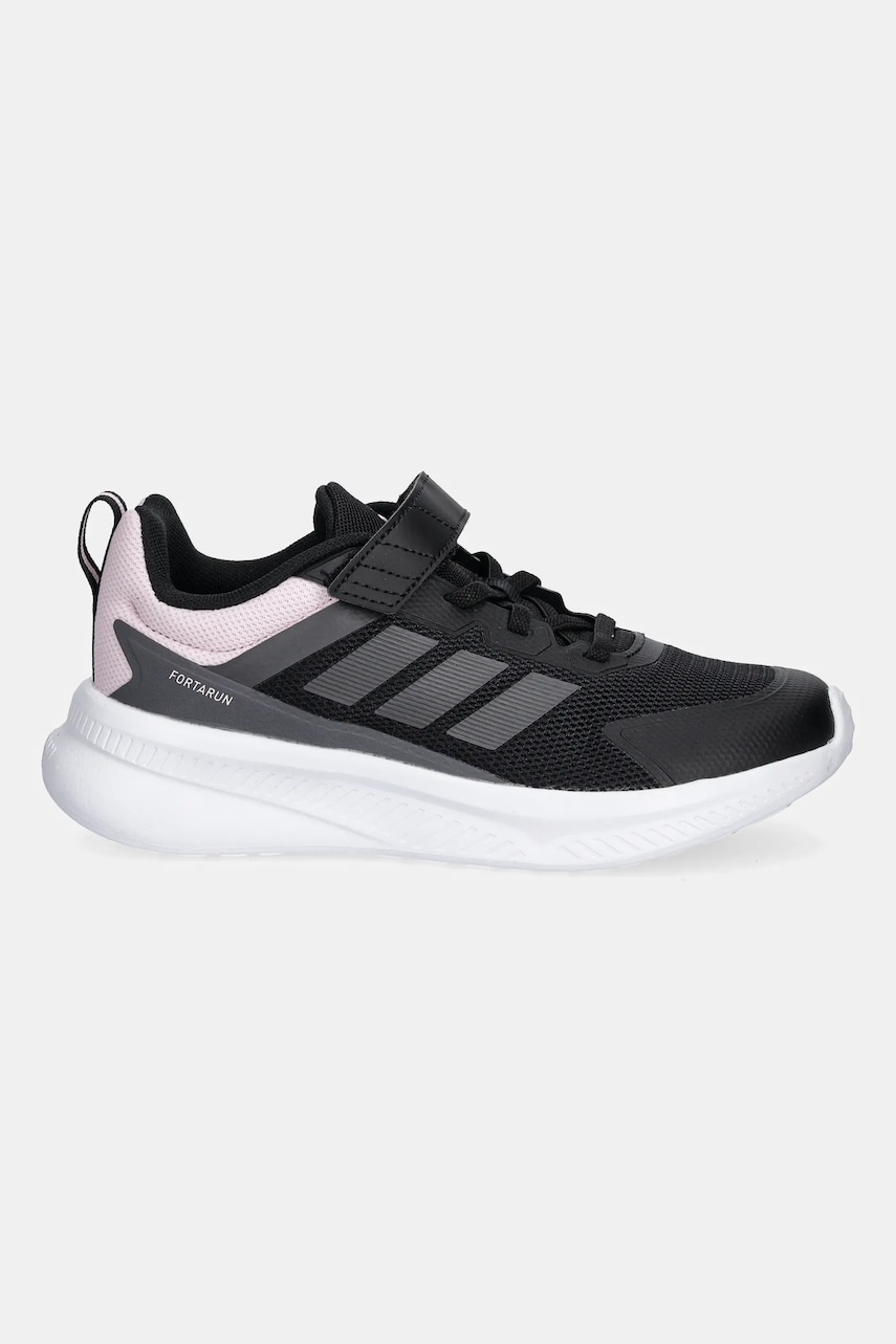 Детские кроссовки adidas FortaRun 4.0 цвет чёрный JR9313 Детские кроссовки adidas FortaRun 4.0 цвет чёрный JR9313