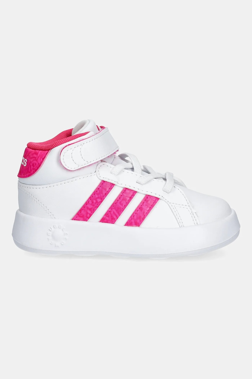 Детские кроссовки adidas GRAND COURT MID цвет белый JS1682 Детские кроссовки adidas GRAND COURT MID цвет белый JS1682