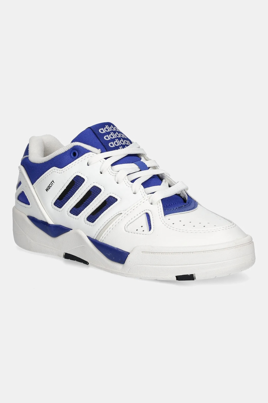 adidas Originals sneakers pentru copii MIDCITY LOW culoarea alb, JS3264