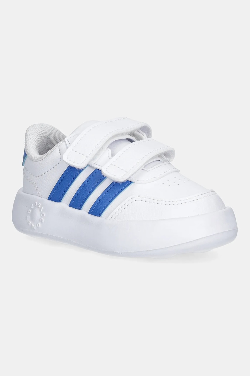 Levně Dětské tenisky adidas BREAKNET 3.0 bílá barva, JS3678