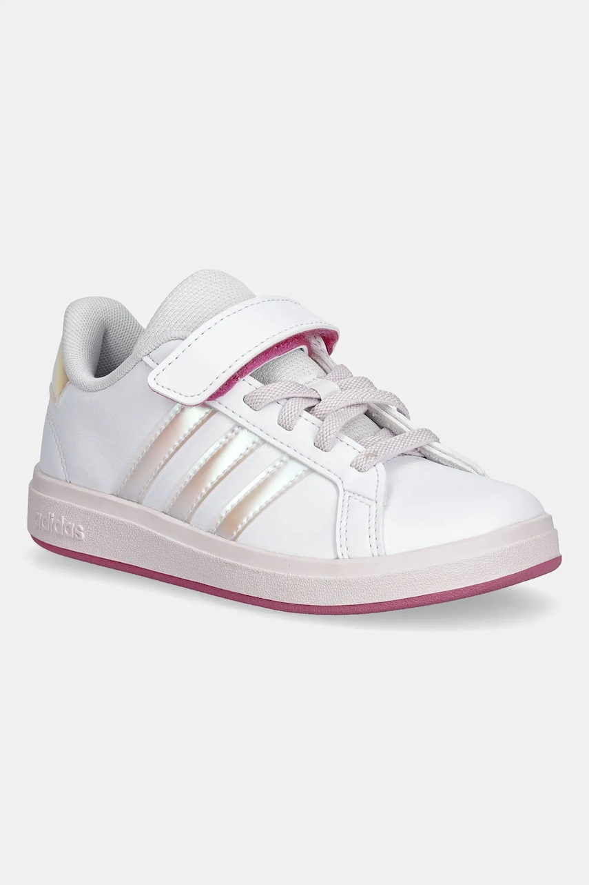 Levně Dětské tenisky adidas GRAND COURT 2.0 bílá barva, JS3939